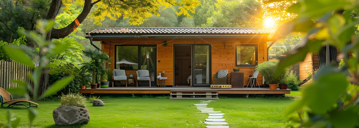 Mantelzorgwoning; extra huis op het erf van een huis